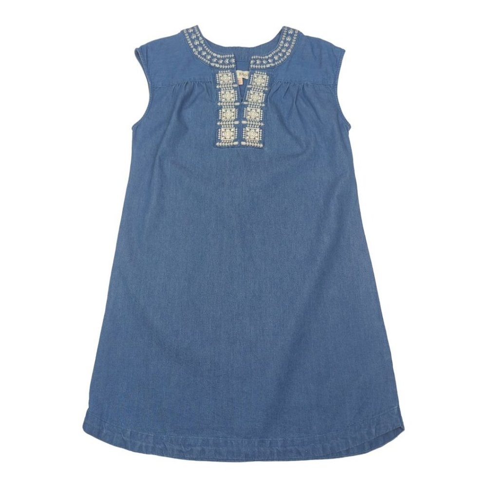 Knox Rose Chambray Dress Size XS Embroidered
